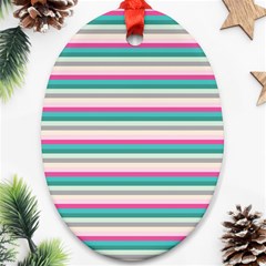 Stripes Ornament (Oval)