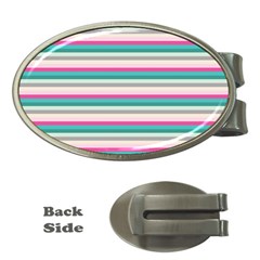 Stripes Money Clips (Oval) 