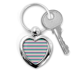 Stripes Key Chain (Heart)