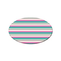 Stripes Sticker Oval (10 Pack) by nateshop