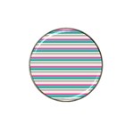 Stripes Hat Clip Ball Marker Front