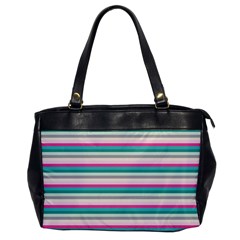 Stripes Oversize Office Handbag