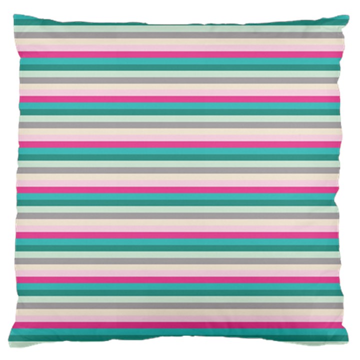 Stripes Large Cushion Case (One Side)