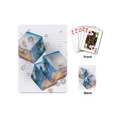 Cubes 3d Mockup Dots Game Cutout Playing Cards Single Design (Mini)