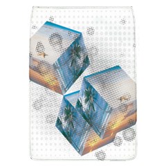 Cubes 3d Mockup Dots Game Cutout Removable Flap Cover (L)