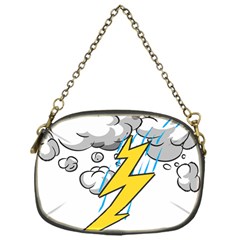 Storm Thunder Lightning Light Flash Cloud Chain Purse (one Side) by danenraven