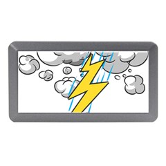 Storm Thunder Lightning Light Flash Cloud Memory Card Reader (mini) by danenraven