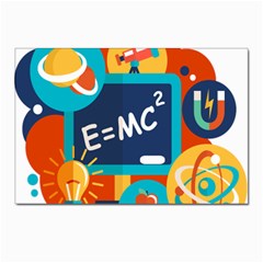 Natural Science Physics Laboratory Formula Postcard 4 x 6  (Pkg of 10)