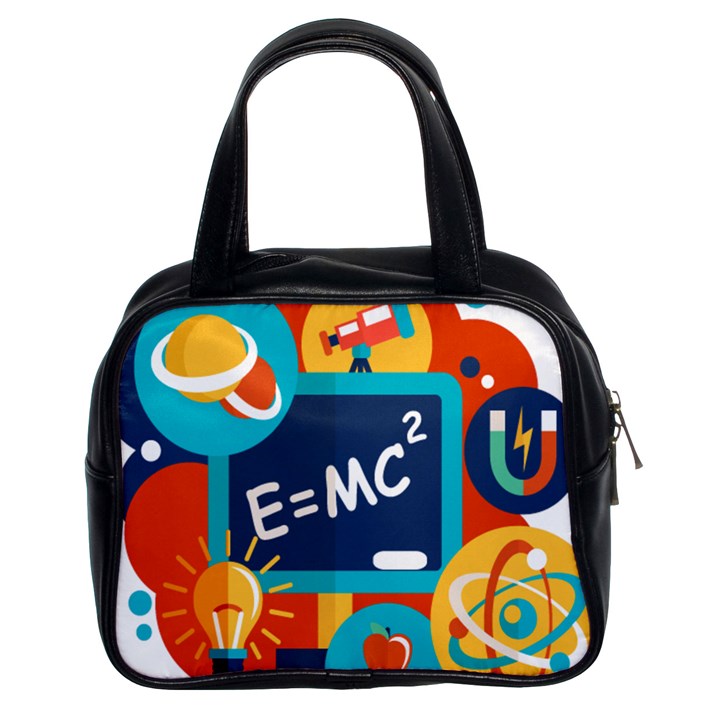 Natural Science Physics Laboratory Formula Classic Handbag (Two Sides)