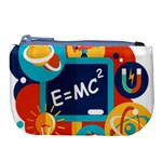 Natural Science Physics Laboratory Formula Large Coin Purse Front