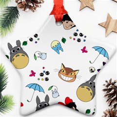 My Neighbor Totoro Cartoon Ornament (star) by danenraven