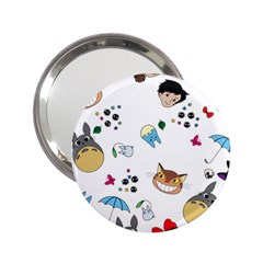 My Neighbor Totoro Cartoon 2 25  Handbag Mirrors by danenraven