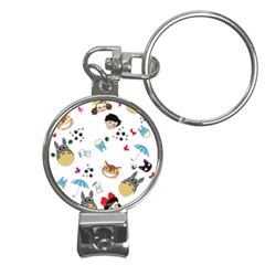 My Neighbor Totoro Cartoon Nail Clippers Key Chain