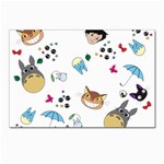 My Neighbor Totoro Cartoon Postcards 5  x 7  (Pkg of 10) Front