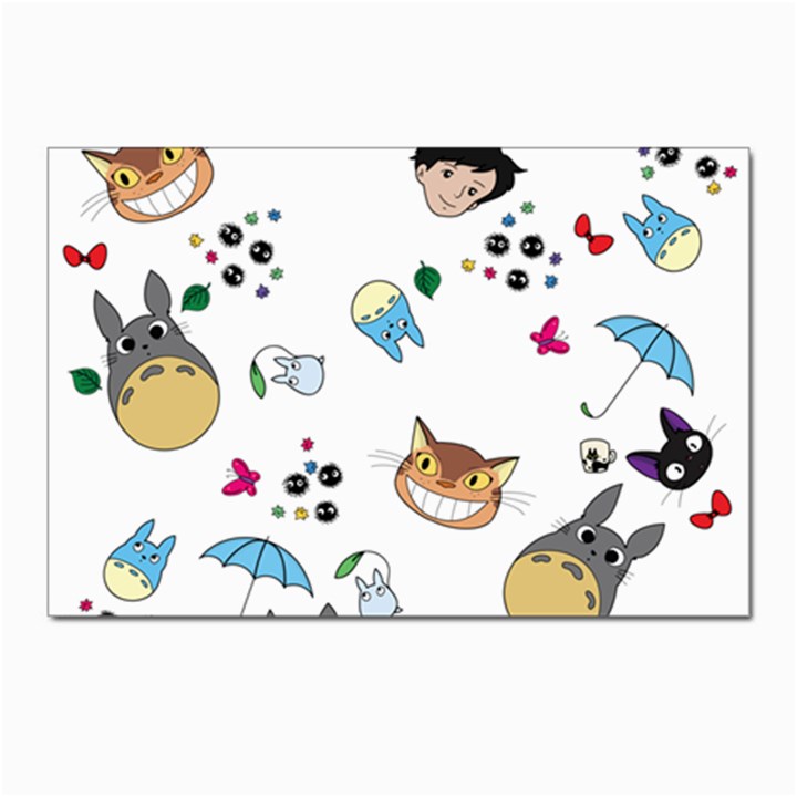 My Neighbor Totoro Cartoon Postcards 5  x 7  (Pkg of 10)