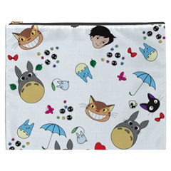 My Neighbor Totoro Cartoon Cosmetic Bag (xxxl) by danenraven