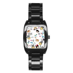 My Neighbor Totoro Cartoon Stainless Steel Barrel Watch by danenraven