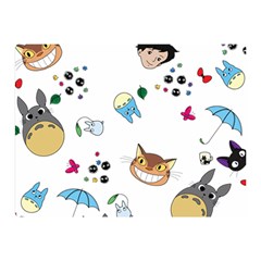 My Neighbor Totoro Cartoon Double Sided Flano Blanket (mini)  by danenraven