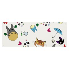 My Neighbor Totoro Cartoon Banner And Sign 8  X 3 