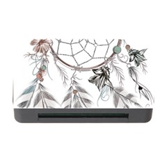 Dreamcatcher Feather Flower Illustration Art Memory Card Reader With Cf by danenraven