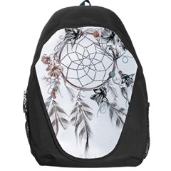 Dreamcatcher Feather Flower Illustration Art Backpack Bag by danenraven