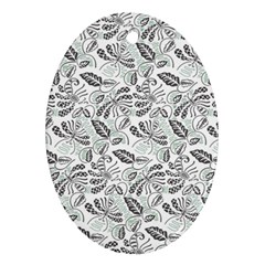 Batik-01 Oval Ornament (two Sides) by nateshop