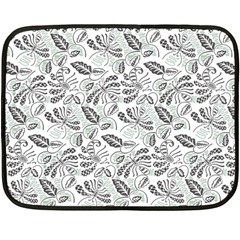 Batik-01 Fleece Blanket (mini) by nateshop