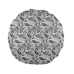 Batik-01 Standard 15  Premium Flano Round Cushions by nateshop