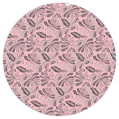 Batik-02 Round Trivet by nateshop