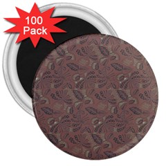 Batik-03 3  Magnets (100 Pack) by nateshop