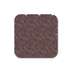 Batik-03 Rubber Square Coaster (4 Pack) by nateshop