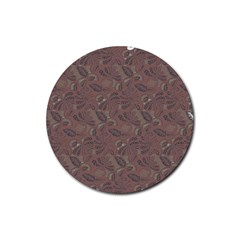 Batik-03 Rubber Coaster (round) by nateshop