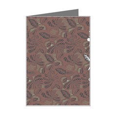 Batik-03 Mini Greeting Card by nateshop