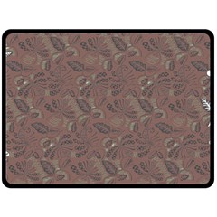 Batik-03 Fleece Blanket (large)  by nateshop