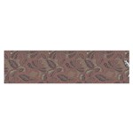 Batik-03 Oblong Satin Scarf (16  x 60 ) Front