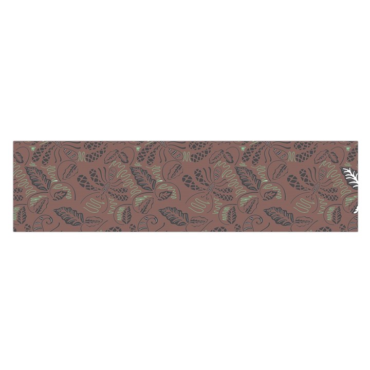 Batik-03 Oblong Satin Scarf (16  x 60 )