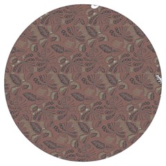 Batik-03 Round Trivet by nateshop