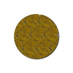 Batik-04 Rubber Round Coaster (4 Pack) by nateshop