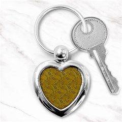 Batik-04 Key Chain (heart) by nateshop