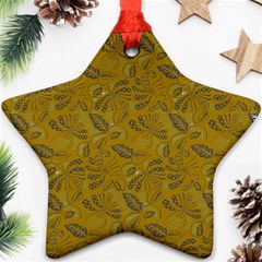 Batik-04 Star Ornament (two Sides) by nateshop