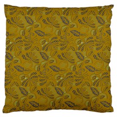 Batik-04 Large Cushion Case (two Sides) by nateshop