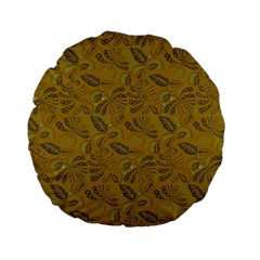 Batik-04 Standard 15  Premium Round Cushions by nateshop