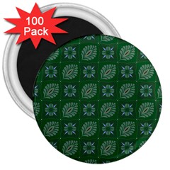 Batik-05 3  Magnets (100 Pack) by nateshop