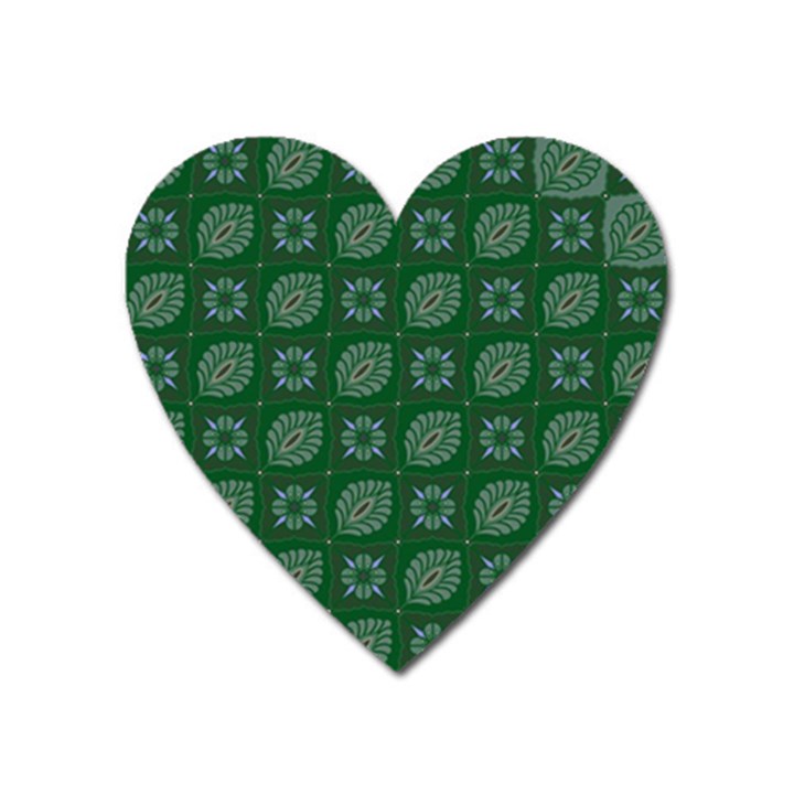 Batik-05 Heart Magnet