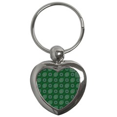 Batik-05 Key Chain (heart) by nateshop