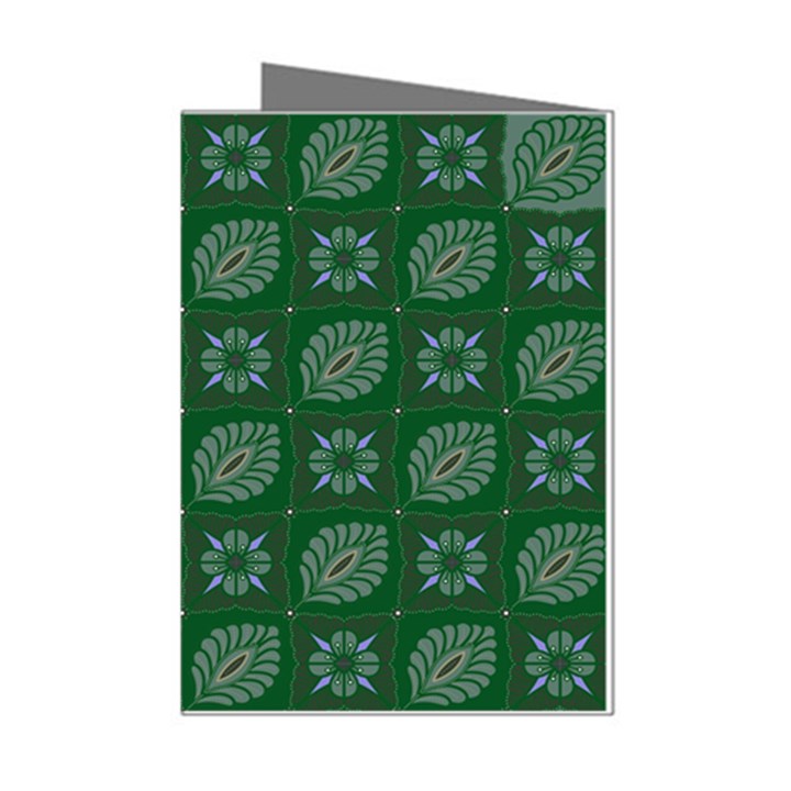 Batik-05 Mini Greeting Cards (Pkg of 8)