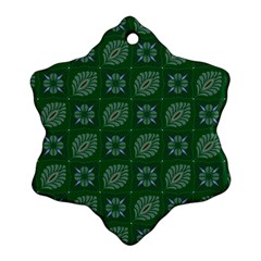 Batik-05 Snowflake Ornament (two Sides) by nateshop