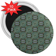 Batik-tradisional 3  Magnets (10 Pack)  by nateshop