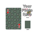 Batik-tradisional Playing Cards 54 Designs (Mini) Front - Heart3