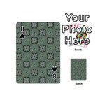 Batik-tradisional Playing Cards 54 Designs (Mini) Front - Spade8